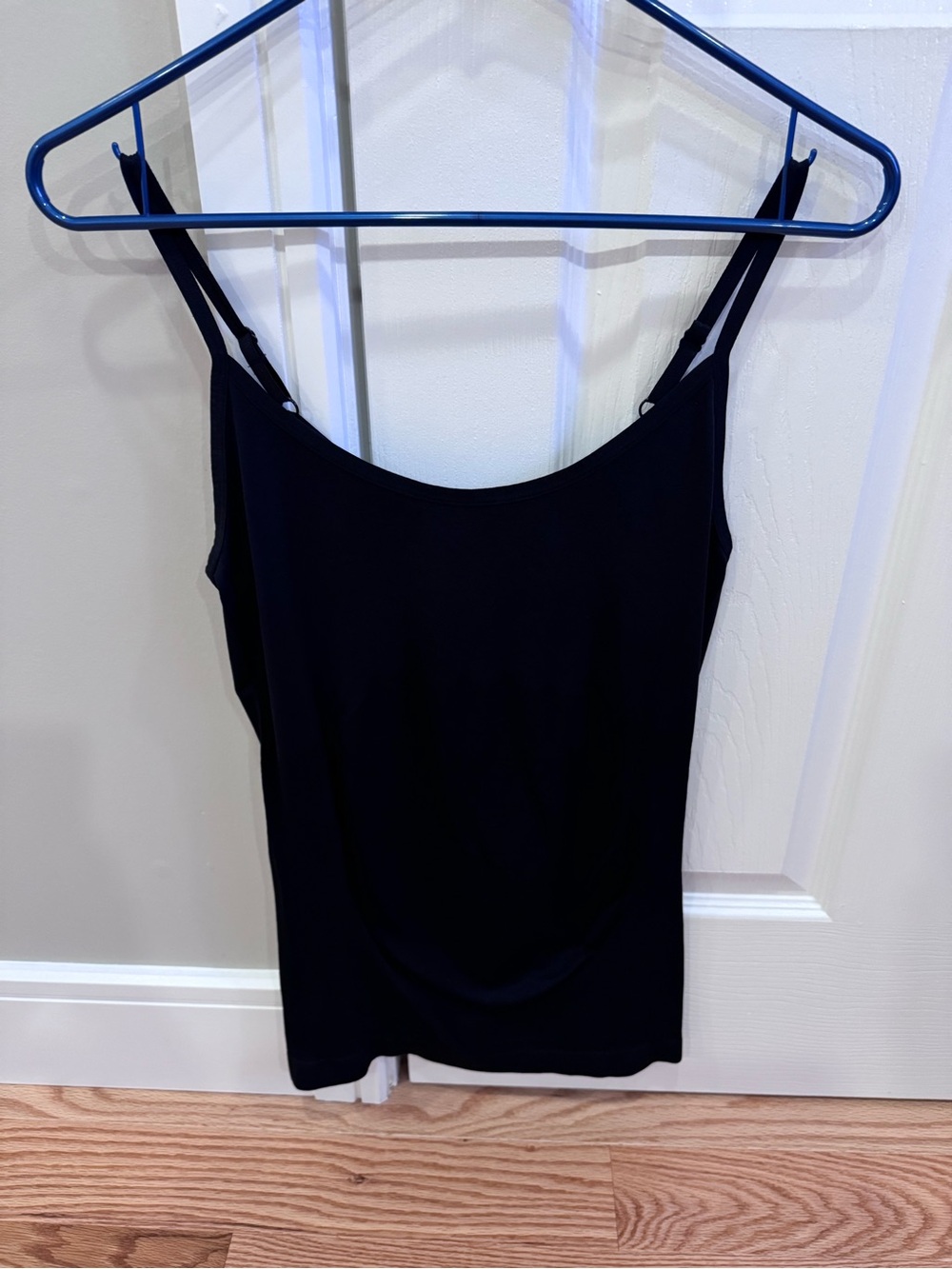 Ingrid and Isabel Women’s Maternity Black Spaghetti Strap Support Tank Top